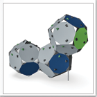 Hexagonal Block Climbing Areas