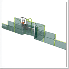 Mini MUGA Complete Goal Fenced End