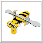 Two Person Bee Playground Seesaw