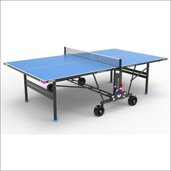 Outdoor Butterfly Spirit M5 outdoor weatherproof table tennis table by Butterfly has good features and a quick and easy folding system Outdoor Butterfly Spirit M5 outdoor weatherproof table tennis table by Butterfly has good features and a quick and easy folding system