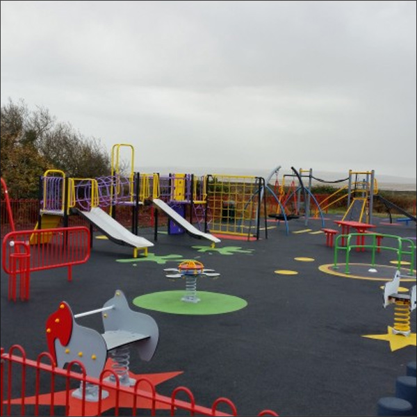 Outdoor Childrens Recreation Area Installation Outdoor Childrens Recreation Area Installation
