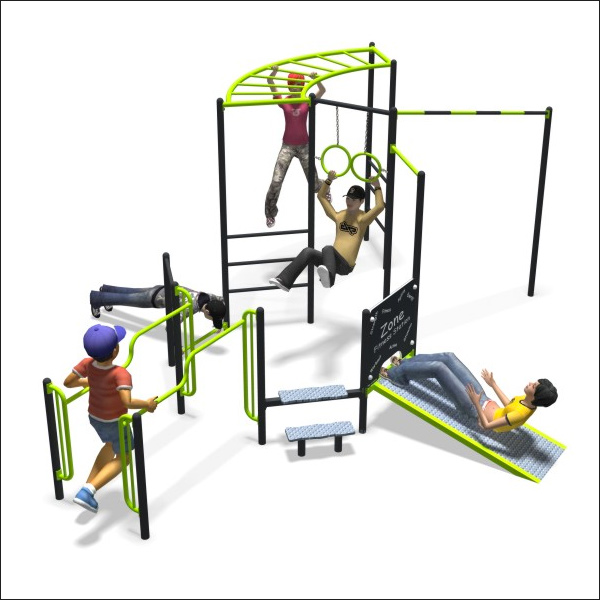 Fitness Trial Triple Pull Station Fitness Trial Triple Pull Station