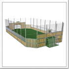 Composite Timber 12m x 24m MUGA FRE600203
