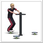 Fitness Trial Hip Spin Station