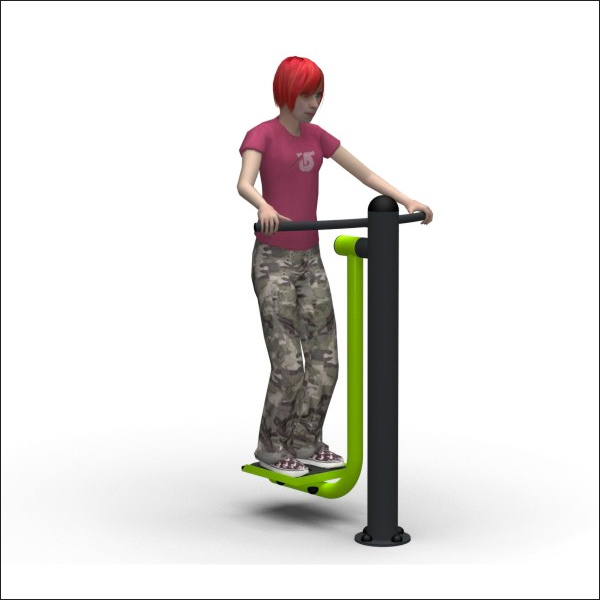 SINGLE LEG SLALOM STATION SINGLE LEG SLALOM STATION