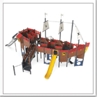Pirate Galleon Playground Boat PCM1134