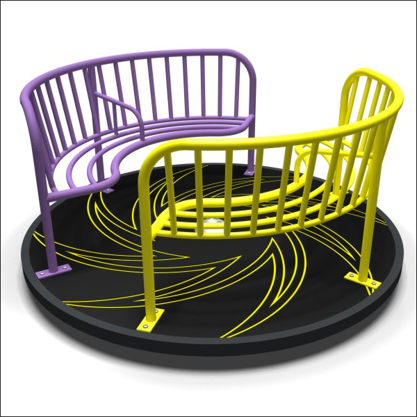 Seated Playground Roundabout Ride