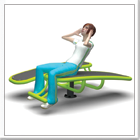 Fitness Trial Twin Sit Up Bench