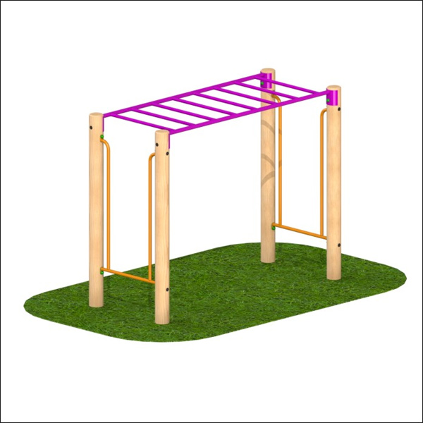 Outdoor Timber Monkey Bars Outdoor Timber Monkey Bars