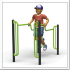 Fitness Trial Single Parallel Bars