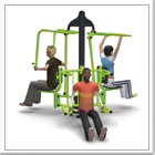 Fitness Trial Triple Pull Station
