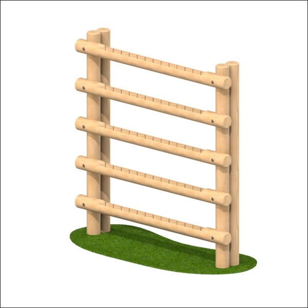 Outdoor Timber Clamber Wall Outdoor Timber Clamber Wall