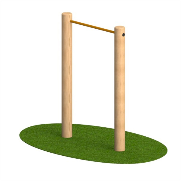 Outdoor Timber Chin Up Bars Outdoor Timber Chin Up Bars
