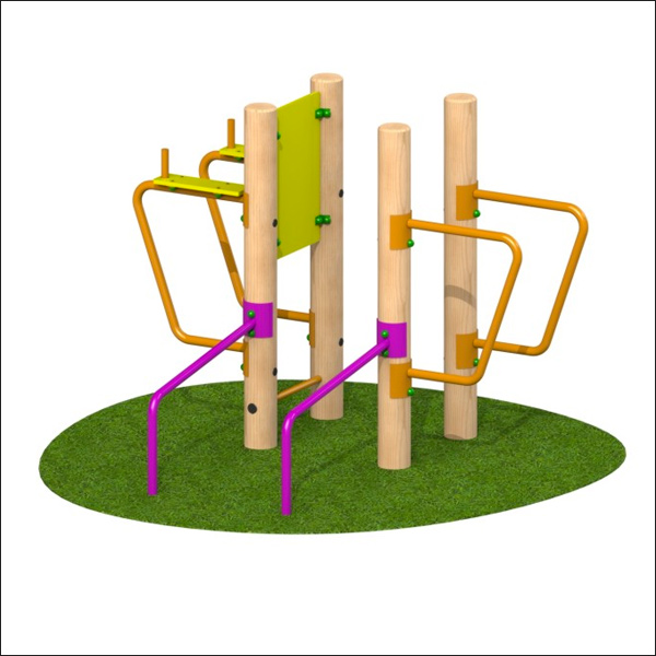Outdoor Timber Fitness Station Outdoor Timber Fitness Station