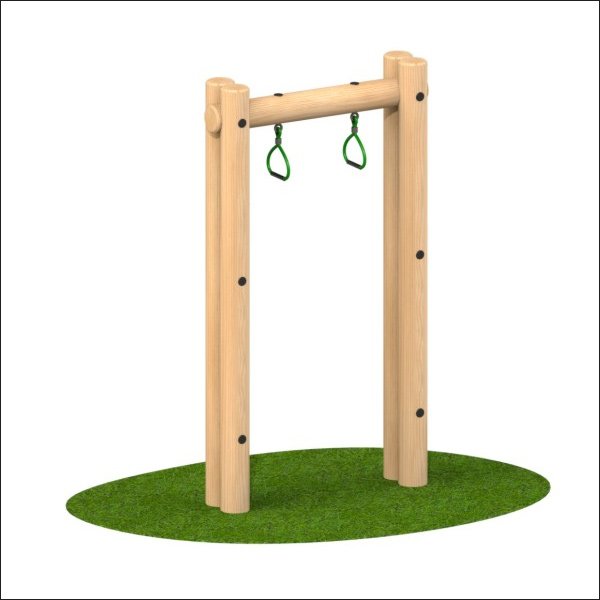 Outdoor Timber Trapeeze Bars Outdoor Timber Trapeeze Bars