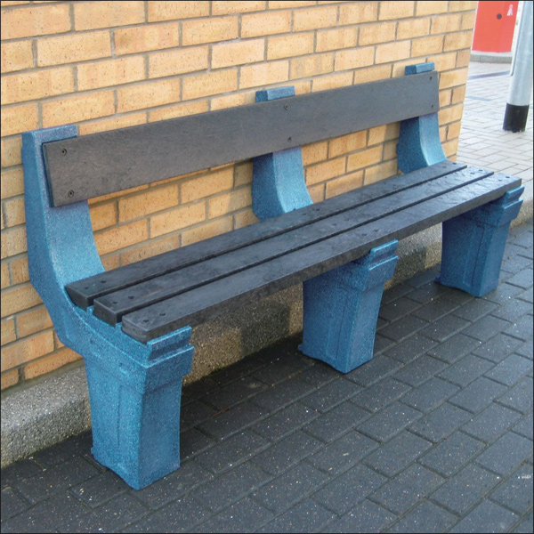 Outdoor PVC Playground Seating Bench Outdoor PVC Playground Seating Bench