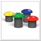 Outdoor Junior Toadstool Seats