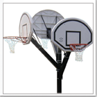 Triple 664 Playground Basketball Post