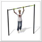 Fitness Trial Single Pull Up Bar