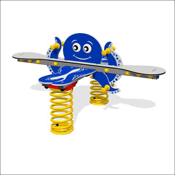 Two Person Squid Playground Seesaw Two Person Squid Playground Seesaw