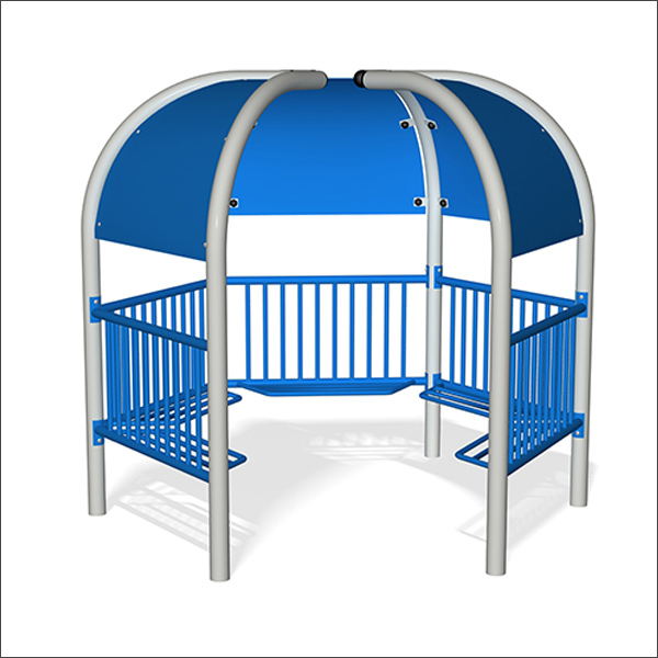 Outdoor Steel 5 Person Playground Shelter Outdoor Steel 5 Person Playground Shelter