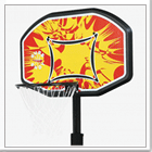 The Sure Shot 514R is a starter level outdoor portable playground basketball post
