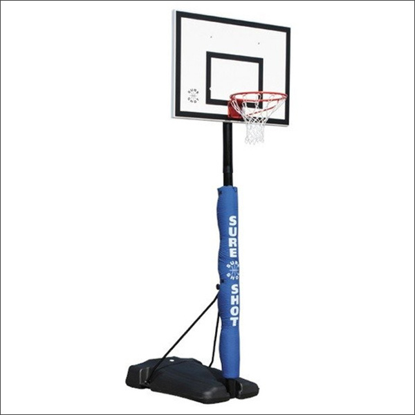 Portable basketball goals for indoor and outdoor use with a choice of features and options Portable basketball goals for indoor and outdoor use with a choice of features and options