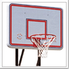 The Sure Shot 560 is a folding outdoor portable playground basketball post