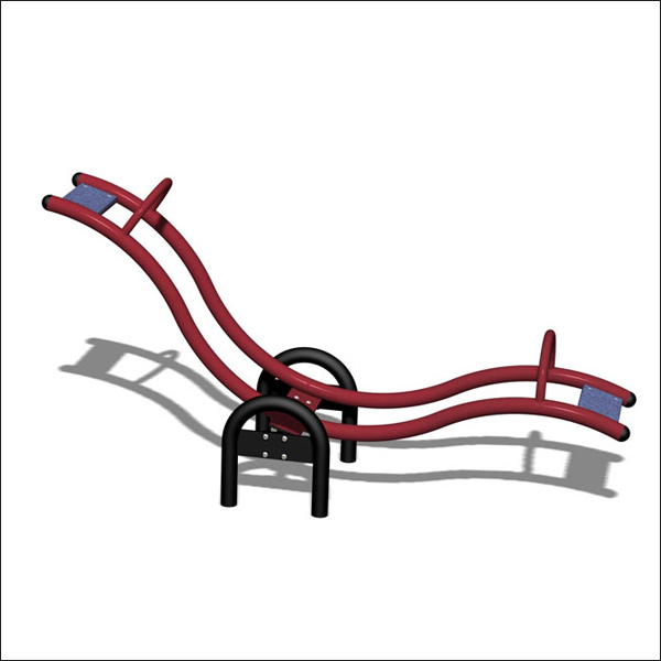 Wave Two Seat Playground Seesaw Wave Two Seat Playground Seesaw