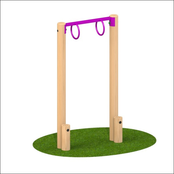 Outdoor Timber Parallel Rings Outdoor Timber Parallel Rings